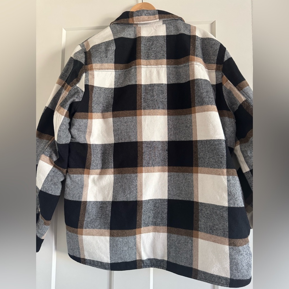 Levi's Quilted Plaid Shirt Jacket - Picture 3 of 6